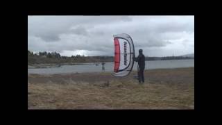 Driftwood Beach  Bellingham Kiteboarding [upl. by Reitman674]