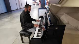 Play The Piano At Battersea Power Station [upl. by Ettelorahc]