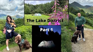 4 Days camping in the Lake District Part 1 [upl. by Cerallua474]