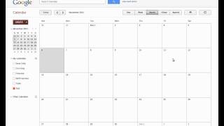 Using Google Calendars to Create a Shift Calendar [upl. by Darsey]