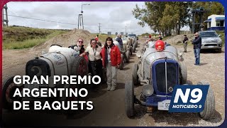 GRAN PREMIO ARGENTINO DE BAQUETS  NOTICIERO 9 [upl. by Wasson886]