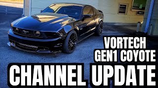 Channel Update My Vortech V3 Supercharged S197 WalkAround  Gen 1 Coyote [upl. by Perle]