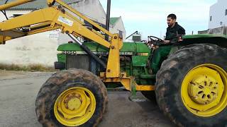 Tractor con pala John Deere 2850  AgroAnuncioses [upl. by Elsa]