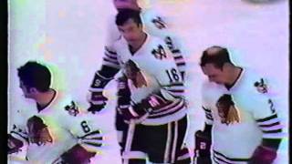 1971 Stanley Cup Final Game 2 Chicago Blackhawks vs Montreal Canadiens [upl. by Bertilla]