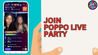 How to Join Poppo Live Party And Complete Daily Task [upl. by Tabatha763]