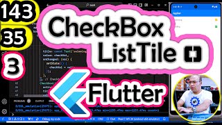 35ٍCheckBoxListTile  Flutter Course 2024 بالعربى [upl. by Rhiamon82]