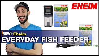 The best way to feed your reef aquarium fish when youre not home Eheim Automatic Fish Feeder Setup [upl. by Simonsen]