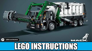 LEGO Instructions  Technic  42078  Mack LR Garbage Truck [upl. by Ahsimed]