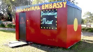 Aboriginal Tent Embassy  Canberra ACT Australia [upl. by Bar]