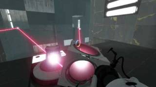 Portal 2  Phase 1  spa2laserchaining  Route [upl. by Eriuqs]