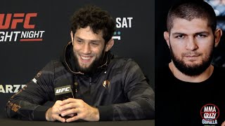 Ikram Aliskerov on Khabib Nurmagomedov advice ahead of Whittaker fight [upl. by Soirtimid]