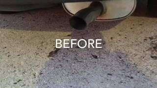 Exhaust resonator BEFOREAFTER [upl. by Falzetta]