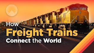 How Freight Trains Connect the World [upl. by Aisanat653]