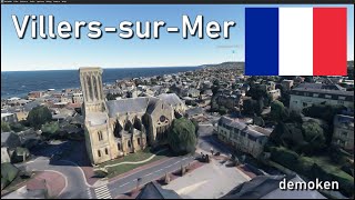 Microsoft Flight Simulator VillerssurMer city New Addon FRANCE  LINK [upl. by Spalla]