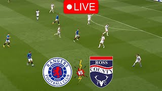 Rangers vs Ross County Live Stream  Scottish Premiership [upl. by Llenna]