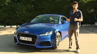 Nuova Audi TT 2014  velocità facile interni magici [upl. by Pliner]