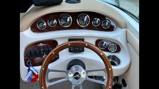 Sea Ray Sundeck Boat Dashboard Replacement [upl. by Virgina]