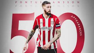 50 games of Pontus Jansson [upl. by Wordoow45]