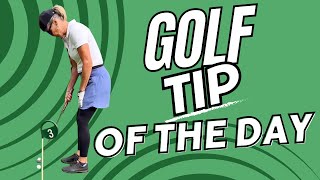 Golf Tip of the Day ⛳️ [upl. by Milburr]