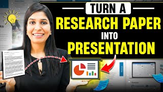 How to present a research PAPER as PRESENTATION🔥 [upl. by Morissa]