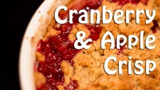 Apple Cranberry Crisp Recipe [upl. by Bride]