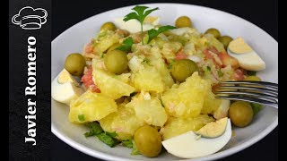 Como hacer ensalada campera la ensalada típica del verano [upl. by Basset]