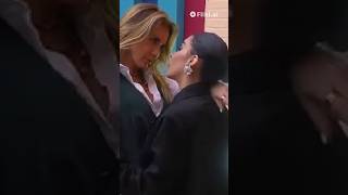 Karime y Sabine Moussier protagonizan apasionado beso tras la gala de eliminación en LCDLF [upl. by Mays57]