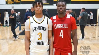 ARCHBISHOP CARROLL vs ARCHBISHOP WOOD 1623 JALIL BETHEA DEAN COLEMAN MILAN DEAN JOSH REED [upl. by Enirod]