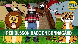 Per Olsson hade en bonnagård  Svenska barnsånger [upl. by Enetsuj]