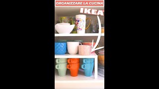 Organizzare la Cucina con IKEA shorts [upl. by Trawets]