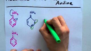 Resonance Structures of Aniline [upl. by Petras]