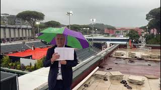 ATP Roma Scanagatta “Piove sul bagnato Dopo il KO di Sinner quello di Berrettiniquot [upl. by Kaela]