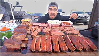 ATTEMPTING THE BIGGEST BBQ EATING CHALLENGE IN PHOENIX Joel Hansen [upl. by Denni]