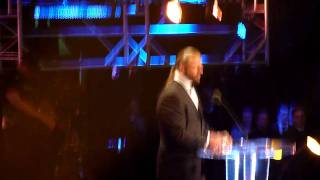 Shawn Michaels Hall of Fame Speech Part 15 [upl. by Rhines626]