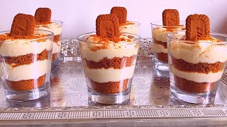 tiramisu aux spéculoos facile et rapide [upl. by Eitsrik]