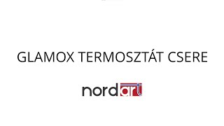 Glamox fűtőpanel termosztát csere 2023 [upl. by Barbra]