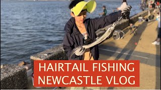 Hairtail Fishing at Newcastle  VLOG [upl. by Gnilrad]