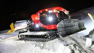 Dameuses Pistenbully 600 amp Prinoth Leitwolf à Vars [upl. by Hobey]