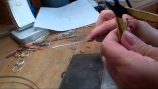 How to make Jewelry  Measuring and Cutting to make a Ring [upl. by Asit502]