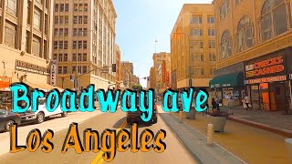 Broadway ave Downtown LA to Gardena Los Angeles Local Drive Tour HD [upl. by Uht13]