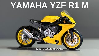 Restoring The Yamaha YZF R1M Tamiya 112 Model Kit [upl. by Blakely65]