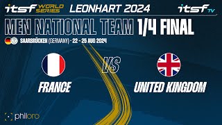 France vs United Kingdom  Quarterfinal  ITSF 2024 World Series Leonhart Men National Team [upl. by Hinckley]