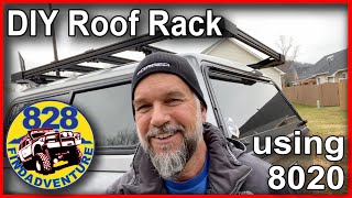 8020 Roof Rack Toyota Tundra DIY build and install [upl. by Gervase]