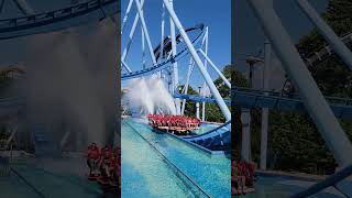 Watch Out for the Splash  Griffon at Busch Gardens Williamsburg [upl. by Werdma]