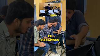 Hackathon Winning Project Idea 😱 hackathon code project btech minivlog dailyvlog hackathons [upl. by Ardiekal]