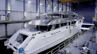 Heesen Yachts Azamanta Hull and Superstructure [upl. by Haggai49]