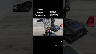 Bissell SpinWave Vac Cordless Hard Floor Cleaner vs Bissell Crosswave Omniforce WetDry Vacuum3882 [upl. by Atikihs]