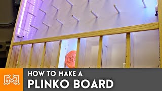 How to make a Plinko Board  Woodworking  I Like To Make Stuff [upl. by Oemor721]