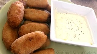 Croquetas caseras de pollo y zanahoria [upl. by Anairotciv867]