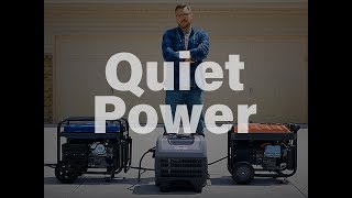 Quiet Confidence Q6500 QuietPower Series Inverter Generator [upl. by Jone438]